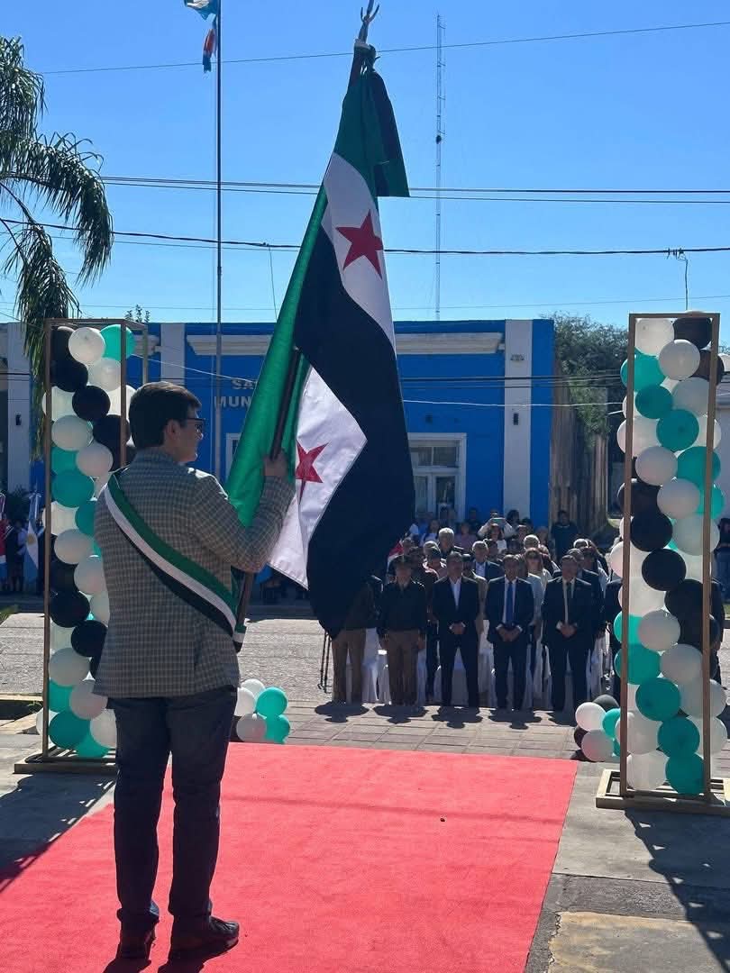 Se realizó en Suncho Corral el acto por el día de la Independencia de la República Árabe Siria