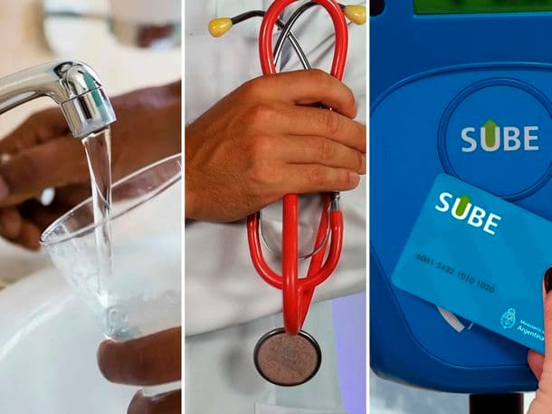 Agua, prepagas y transporte público: todos los aumentos que se vienen en mayo 2026