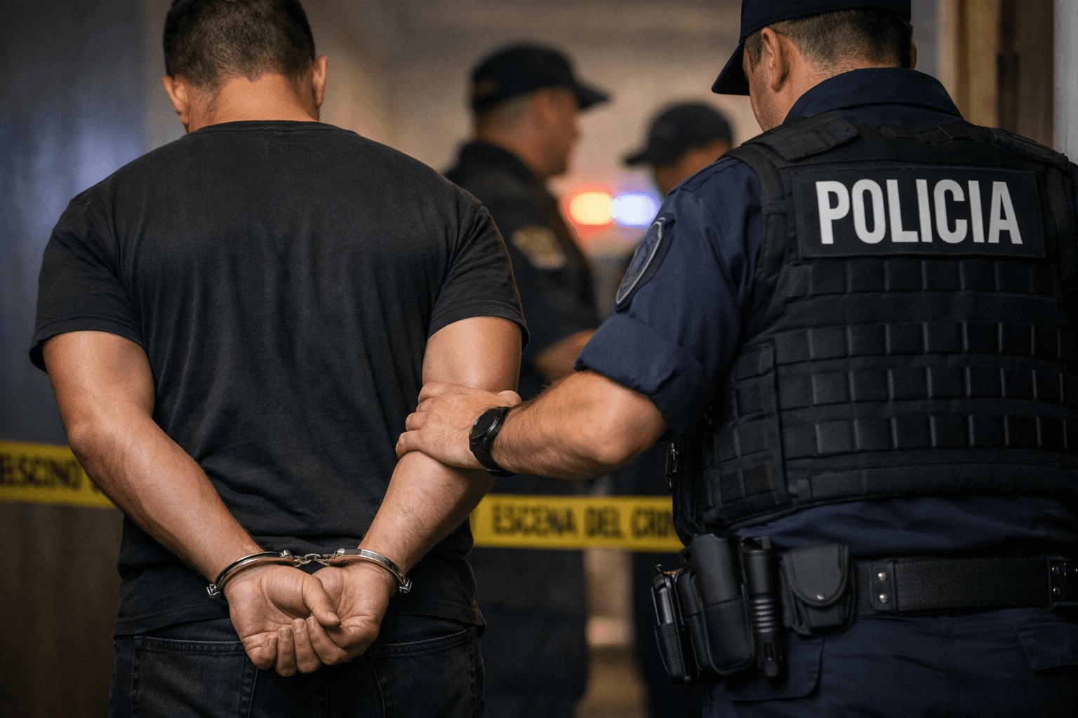 Un agente penitenciario agredió a su pareja y ocasionó daños materiales en la vivienda