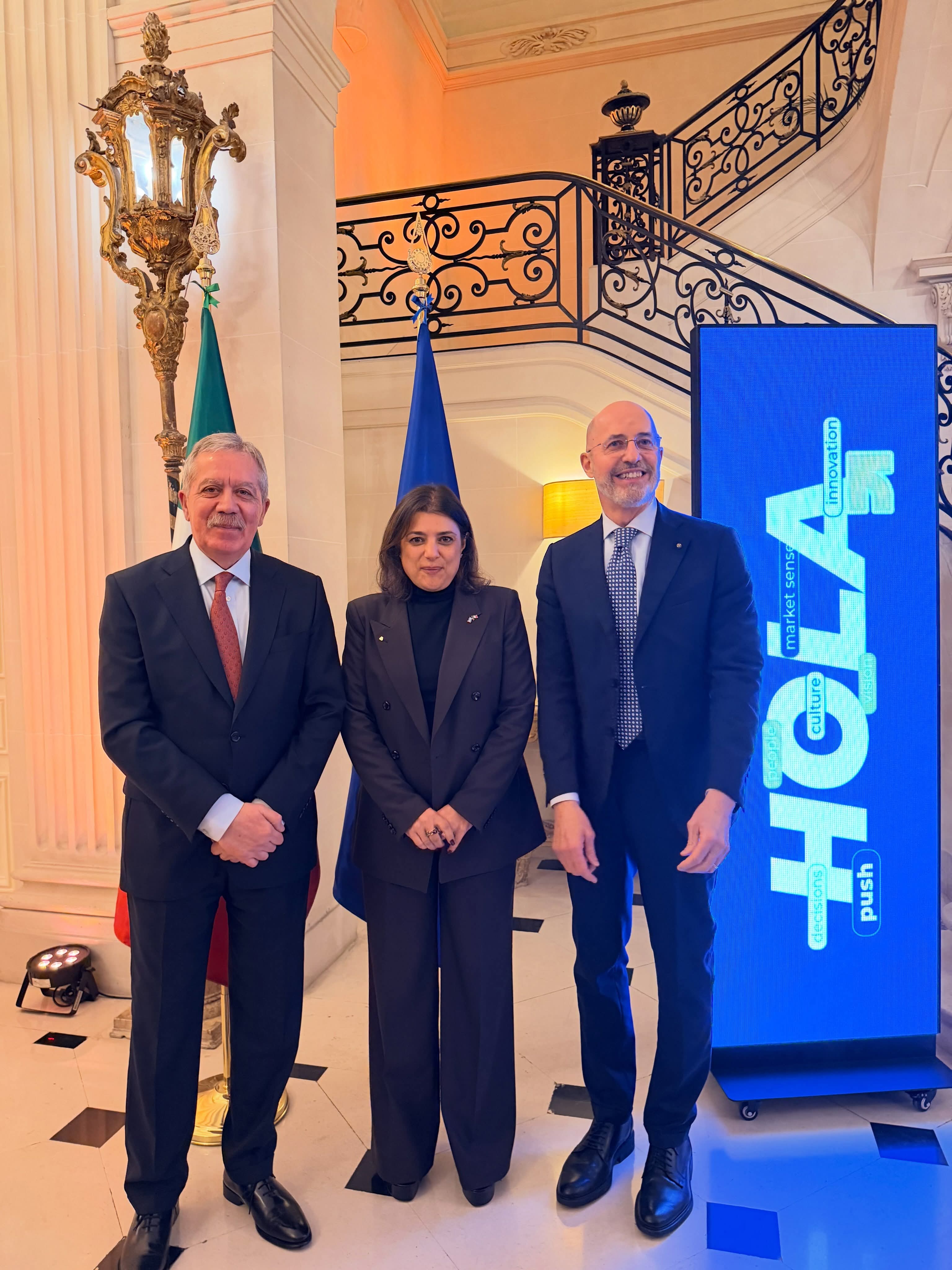 En busca de inversiones, el. Gobernador Suárez se reunió con el embajador italiano