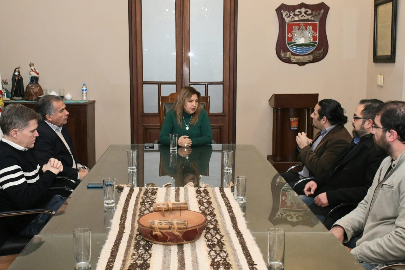 Fuentes recibió a integrantes del observatorio “Madre de Ciudades”