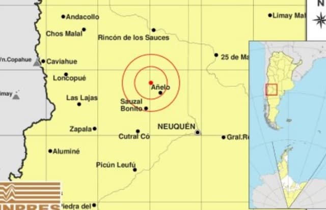 Sismo de baja intensidad sacudió la zona de Añelo