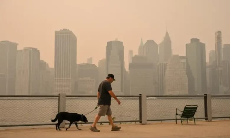 Alerta en Nueva York antes de la final del Mundial: humo de incendios en Canadá amenaza la calidad del aire