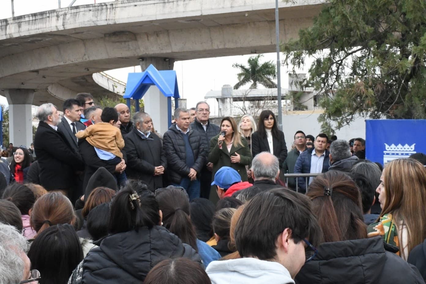 Fuentes inauguró el Paseo Dardo del Valle Gómez en el barrio Francisco de Aguirre
