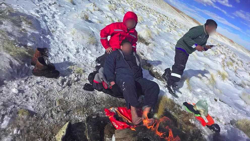 La decisión crucial que tomaron los cuatro mineros de Catamarca para sobrevivir a 27 grados bajo cero