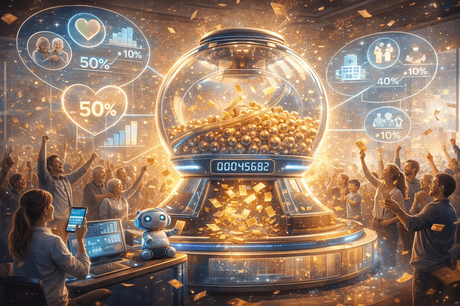 La Rifa de Ayuda Continua: una máquina solidaria que nunca se detiene