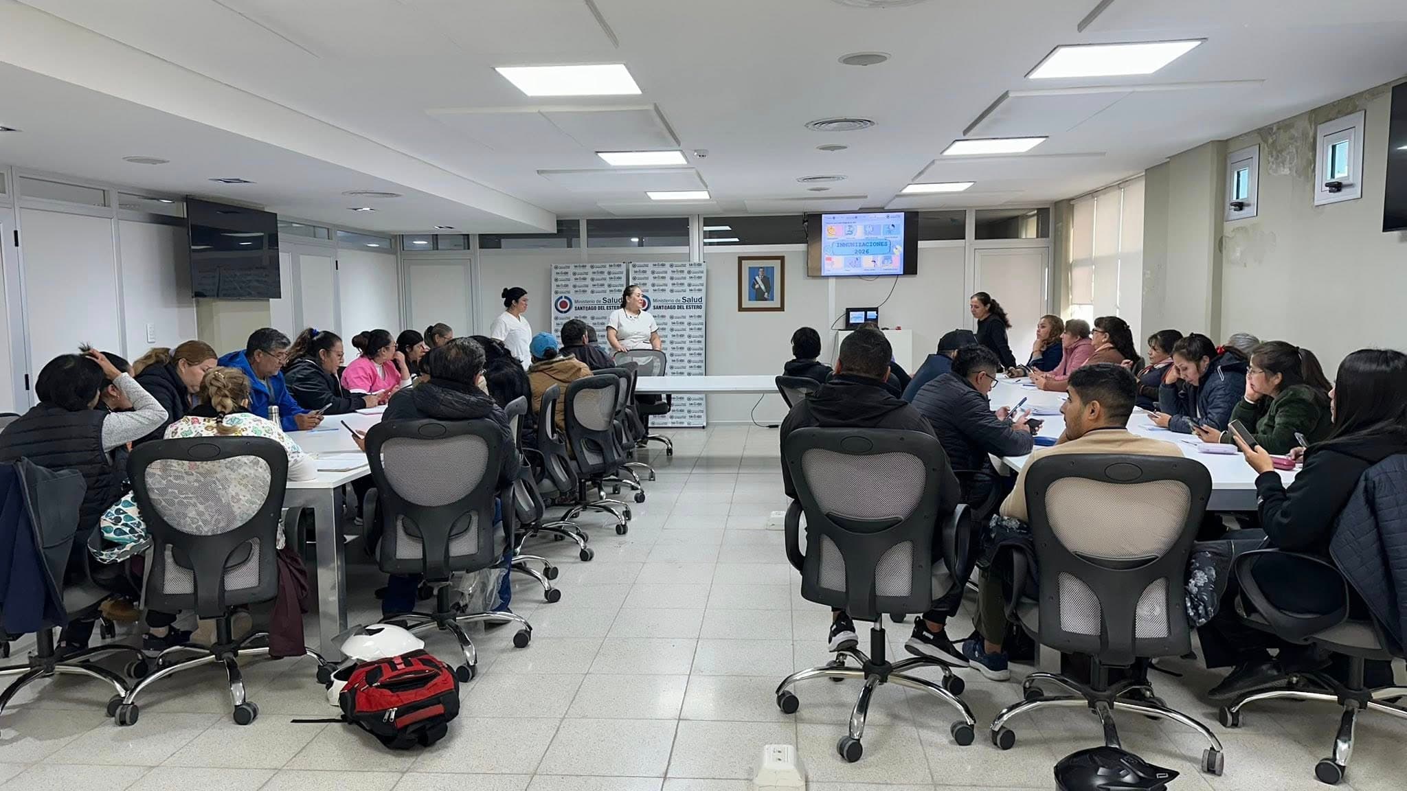 Salud:Se dio inicio al Primer Encuentro de Capacitación en Actualización en Inmunización